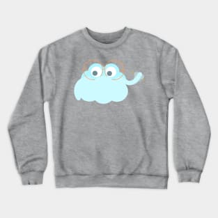 "A bit windy, eh" mood cloud Crewneck Sweatshirt